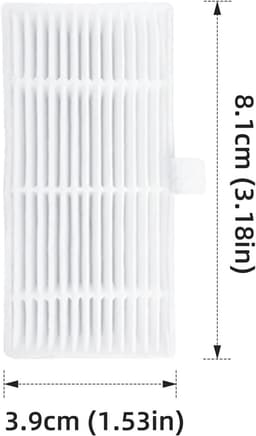 Robotstofzuiger accessoires - Geschik voor ZCWA ONSON MAMNV BR150 & BR151 - met filter, mop pad en zijborstels - 10 stuks — thumbnail 5