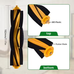 Onderdelen set - geschikt voor Ecovacs Deebot Ozmo 920 950 T8 T8MAX AIVI N8 pro T9 - Reinigingsborstel - Schrobborstels - 11 delig — thumbnail 2