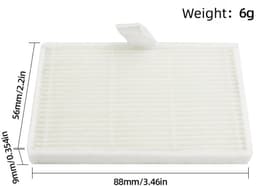 Vervangende Onderdelen - 5-Delige - Geschikt voor Tapo RV20 Max Plus/Tapo RV20 Max/Tapo RV30 Max Plus/Tapo RV30 Max Robotstofzuiger - 1 Rolborstel, 2 Zijborstels, 2 HEPA-Filters - Accessoireset — thumbnail 4