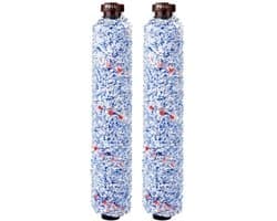 2 Stuks Stofzuiger Borstelrols geschikt voor Bissell CrossWave 1866/1868/1785/1926 - Stofzuiger onderdeel - Multi-oppervlak