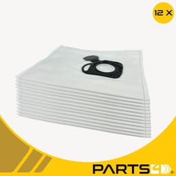 12 Stofzuigerzakken PARTS4® geschikt voor Rowenta | Made in Europe | Passend in o.a. Rowenta Silence Force, X-Trem Power, Compact Power, Green Force, Power XXL, X-Plorer, RO10 — thumbnail 3