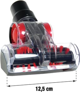 Dparts mini turboborstel universeel - kleine turbozuigmond voor stofzuiger - Geschikt voor Numatic Nilfisk Philips Miele AEG Electrolux Bosch Siemens Inventum Rowenta — thumbnail 3