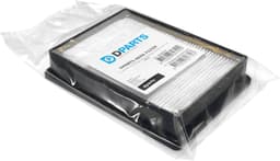 Dparts hepa filter geschikt voor Nilfisk stofzuiger - 1 stuk - voor Select / Power / Elite series - Allergy Special Super - P10 P12 P20 P40 - VP300 VP600 VP930 - stofzuigerfilter allergiefilter hepafilter - nr. 1471250500 — thumbnail 2