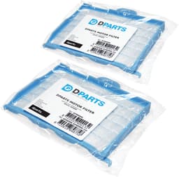 2x Dparts motorfilter geschikt voor Bosch en Siemens - stofzuiger filter voor Moveon Move On - filter nr. 577814 00577814 — thumbnail 2