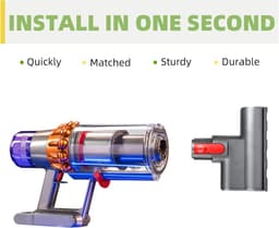 Mini Borstelkop Vervanging - Geschikt voor Dyson V7 V8 V10 V11 V15 Draadloze Stofzuigers, Voor Matrassen & Meubelstoffen — thumbnail 3