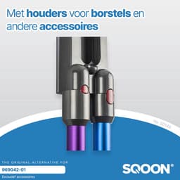 SQOON® Wandhouder Geschikt voor Dyson V10 – Vervangt 969042-01 – Laadstation — thumbnail 5