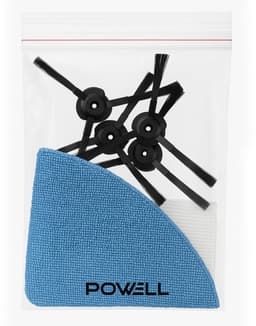 Powell Robotstofzuiger Reserveonderdelen - 2 Borstels, 2 Dweildoeken, 6 Filters — thumbnail 1