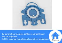Kleanburg® Stofzuigerzakken geschikt voor Miele C1, C2, C3, S5, S8 - 4 zakken en 1 AirClean filter- Miele 991730 - Gelijk aan Originele Kwaliteit — thumbnail 4