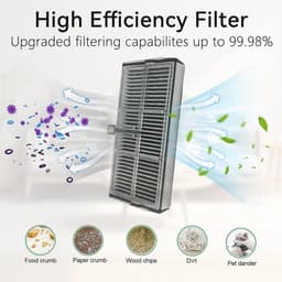 9 Stuks Accessoireset geschikt voor Dreame L10s Pro Ultra Heat/ L10s Ultra Gen 2 - Stofzuiger onderdeel - reserveonderdelen voor robotstofzuigers — thumbnail 4