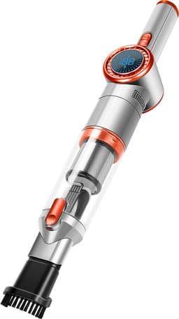 TurboTronic CT20 Digitale Kruimeldief - Zilver/Oranje — thumbnail 2