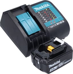 Makita DCL 182 SF1 B accustofzuiger 18 V zwart + 1x accu 3,0 Ah + oplader — thumbnail 3