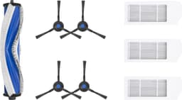 ECOVACS - DEEBOT N20 familie - Service Kit - 1x Anti-Tangle Hoofdborstel 4x Zijborstels 3x Antibacteriële Filters — thumbnail 5