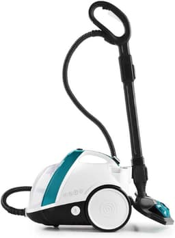 Vaporetto Smart 100_T Stoomreiniger met Hogedrukboiler - 4 Bar Stoomdruk - Onbeperkte Stoom - Doodt tot 99,99% Virusdeeltjes - Ziektekiemen En Bacteriën - 9 Accessoires - Wit/Turquoise — thumbnail 3