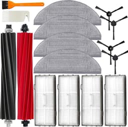 YONO Accessoires Set geschikt voor Roborock S8 - S8 Pro Ultra - S8+ - Hoofdborstel - Dweilpads - Borstels - Filters - 16in1 — thumbnail 1