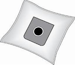 Scanpart stofzuigerzakken 4 stuks - Geschikt voor Nilfisk Elite Extreme GM300 GM400 GM500 King Power - Inclusief 1 filter - Alternatief — thumbnail 2