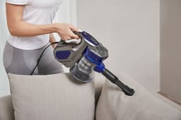 Lichtgewicht steelstofzuiger van Hyundai (600 W) - Blue and Gray -HHE203202 — thumbnail 3