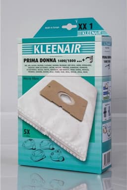 Kleenair Prima Donna 1400-1800 XX-1 - Stofzuigerzakken - Stofzuigerfilter — thumbnail 1
