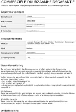 Loushops - Stofzuiger - Draadloze stofzuiger - Steelstofzuiger - Staafstofzuiger - Oplaadbaar - Zakloos - 3-in1 - 3800W - Zwart — thumbnail 5