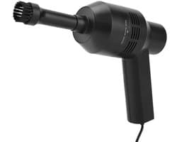 Mini Stofzuiger - USB Cleaner - Bureau Schoonmaken - Draagbaar Ontwerp - Niet gespecificeerd - Zwart