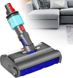 Elektrische Nat-Droog Dweilkop - Stofzuigerrolborstel - Geschikt Voor Dyson V7 V8 V10 V11 V15 - Wasmop Hoofd — thumbnail 1
