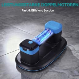 Draadloze Zuigheffer - Tegelheffer Vacuüm - Materiaal Verplaatsen - 300 kg Zuigkracht - Ø26 cm - Zwart — thumbnail 2