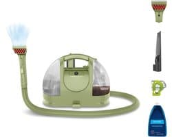 QORA® Tapijtreiniger machine - Tapijtreiniger - Tapijtreiniger apparaat - Groen - 46cm x 24cm x 35cm