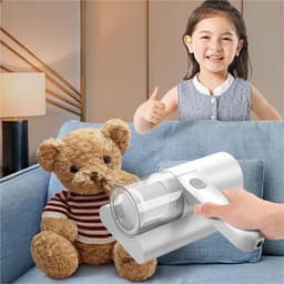 Matras Stofzuiger - Bedreiniger Mijtdoder - Hygiënisch Slapen - Met Snoer - 500 Gram - Wit — thumbnail 3