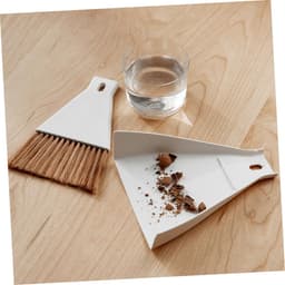 Mini Bezem Stofblik Set - Kleine Stoffer Veegset - Bureau Schoonmaken - Compact Ontwerp — thumbnail 4