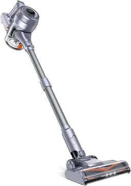 Draadloze Handstofzuiger - Kruimeldief Steelstofzuiger - Snel Huis Schoonmaken - Verwijderbare Batterij - 125 cm - Zwart — thumbnail 1