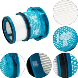Filter voor Dyson V16 Piston Animal Vervangingsfilter 974676-01 stofzuiger V16-serie [Set van 2] Phonillico® — thumbnail 2