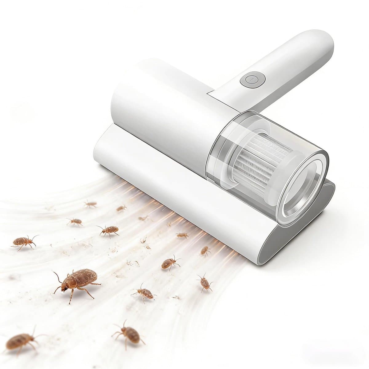 mijtzuiger voor matrassen met uv-licht, 20 kpa matrasreiniger, bedstofzuiger, mini-handstofzuiger voor matrassen - ShopVlot — afbeelding 1