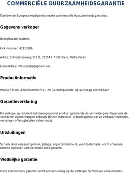Nutrella Stofzuiger- Werkplaatsstofzuiger - Industriële Bouwstofzuiger- Krachtig - Nat en Droog - 3-in-1 - 3300 W - 40L - 4 m snoer — thumbnail 5