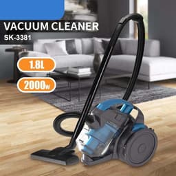 Stofzuiger Krachtig - Snoer stofzuiger - Huishouden Schoonmaken - 2000W Cycloontechnologie - 1.8 Liter - Blauw — thumbnail 3