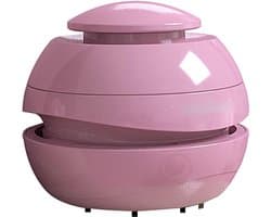 Mini Bureau Stofzuiger - Desktop Cleaner - Bureau Opruimen - Stil Werkend - Draagbaar Formaat - Roze