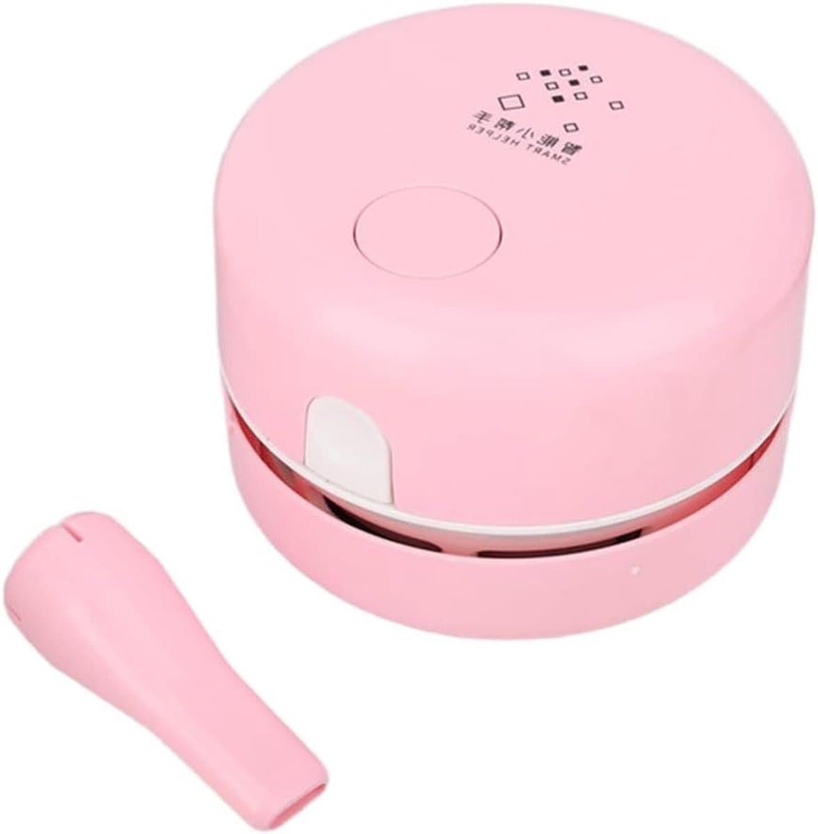 Mini Stofzuiger - Draagbare Reiniger - Bureau Schoonmaken - 360 Graden Mondstuk - 8.2 x 8.2 x 6 cm - Rood — afbeelding 1