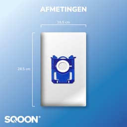 SQOON® Serviceset geschikt voor Philips, AEG, Electrolux stofzuigers - Gelijk aan model: FC8031 - Met HEPA-filter en geurstaafjes voor schone en frisse lucht tijdens het stofzuigen — thumbnail 2