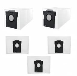 5 Stuks Stofzakken Geschikt voor Dreame D20 Plus & D20 Pro Plus - Vervangt RDB17 - 3L Stofzuigerzakken voor Afzuigstation — thumbnail 1