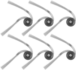 Dailygoods- Zijborstels 6 Stuks - Robotstofzuiger Accessoires - Geschikt voor Roborock Q10S5/Q7M5/Q7L5 - FlexiArm Arc Anti-Tangle Design - Optimale Vloerbedekking - Hoogwaardige Reserveonderdelen - Robotborstel — thumbnail 1