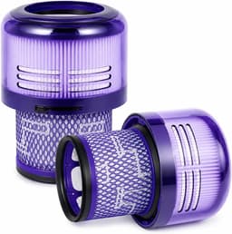 HEPA filter - Filter geschikt voor Dyson V10slim/SV18/V9 steelstofzuigers - 2 stuks - 119 × 87 × 62 mm - Wasbaar en Herbruikbaar — thumbnail 1