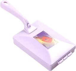 Reinigingsborstel - Kruimelwisser - Snel opruimen - Dubbele veegmachine - 26 cm - Blauw — thumbnail 1