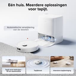Roborock Qrevo 2 Pro-Robotstofzuiger-FlexiArm-technologie-25000 Pa-dubbel anti-klitsysteem-Intensieve tapijtreiniging 15 mm Dweilverhoging-Drogen met 45°C hete lucht en zelfreiniging op 75°C-Roborock SmartPlan 3.0-Reactive Tech obstakelvermijding — thumbnail 2