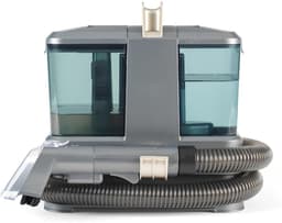 JCP® Vlekkenreiniger - Draagbare Wasstofzuiger - Dubbele Watertanks - Grijs - 26cm x 22cm x 27cm — thumbnail 1
