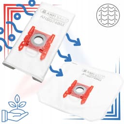 AreoSe - Stofzuigerzakken voor Bosch typ G ALL bbz41fgall serie 2 4 6 x - 12 stuks — thumbnail 2