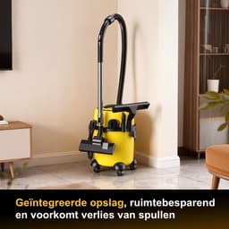 Lubluelu Industriële stofzuiger met robuuste superzuigkracht 30kPa – snoergebonden stofzuiger zonder zak voor tapijten, trappen en voertuigen – stofcapaciteit van 20 liter, stille werking bij 65 dB — thumbnail 3