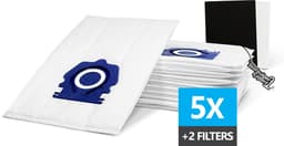 5x PREMIUM PRO 3D Stofzuigerzakken Geschikt voor Miele GUARD - 5 Stofzakken + Hygiëne en Motor filter meegeleverd! Premium kwaliteit zakken - Cat & Dog - Anti Allergie -Geschikt voor o.a. Miele GUARD L1, M1, S1 — thumbnail 1