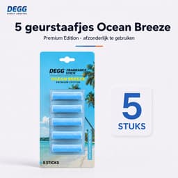 DEGG® – Geurstaafjes voor Stofzuiger – Ocean Breeze – Verfrist tijdens het Stofzuigen – 5 Stuks — thumbnail 5