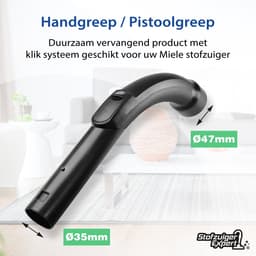 Set Telescopische Zuigbuis + Slang + Greep & Combi Mondstuk geschikt voor Miele Guard L1, M1, S1, Complete C3, S8, S6, S8000 en S6000 Series — thumbnail 5