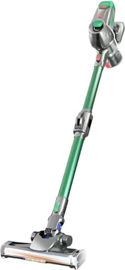 Ideach - Handstofzuiger met Steel - 15kPa - HEPA - 150W - Draadloze Steelstofzuiger - Draadloze stofzuiger - Afneembare Kruimelzuiger - Zakloze stofzuiger - Groente — thumbnail 1
