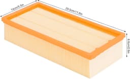 Vervangfilter, Filter geschikt voor Kärcher NT65, zie lijst, vervanging voor Karcher 6.904-283.0 — thumbnail 2