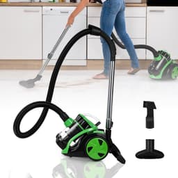 Stofzuiger Zonder Zak - Stofzuigers - Dierhaarbestendig -Vacuum Cleaner Zakloos - Geschikt Voor Dierenharen - 900W - Sterke Zuigkracht - Groen — thumbnail 5